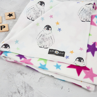 Penguin Blanket - Coloured stars